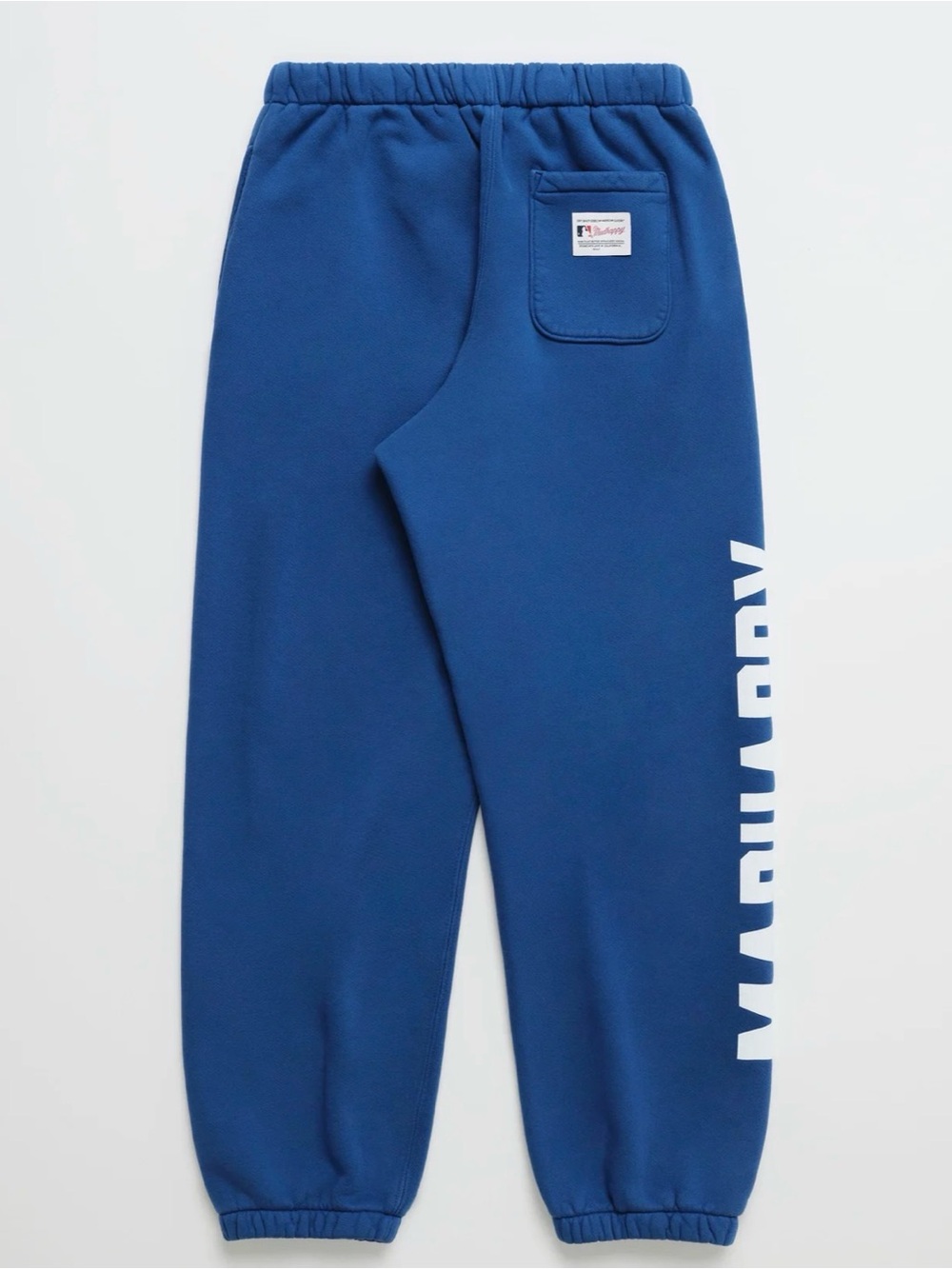 Madhappy Blue Dodgers Joggers with White LA & Side Logo - Picture 2 of 3